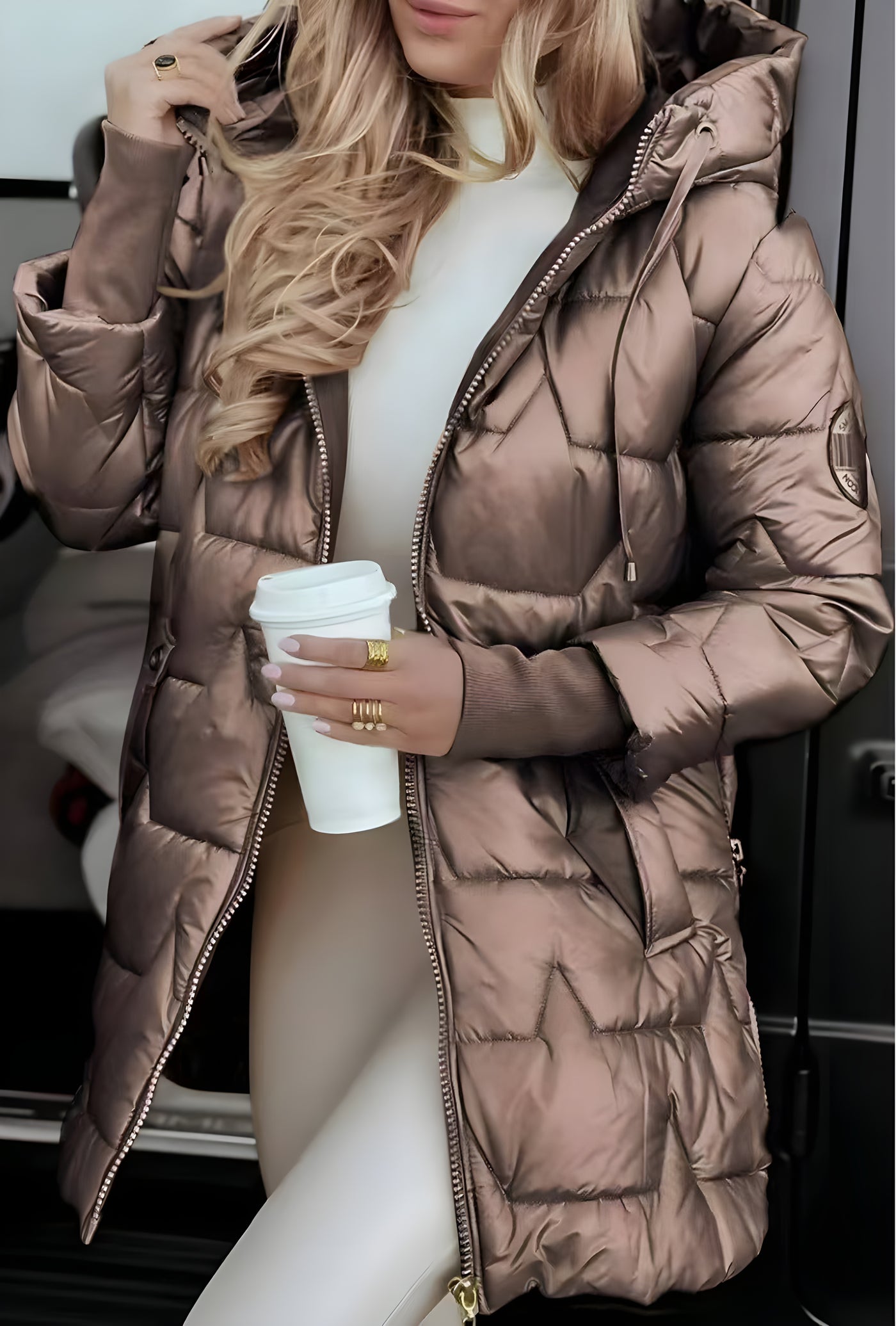 Claire™ | Manteau femme à capuche
