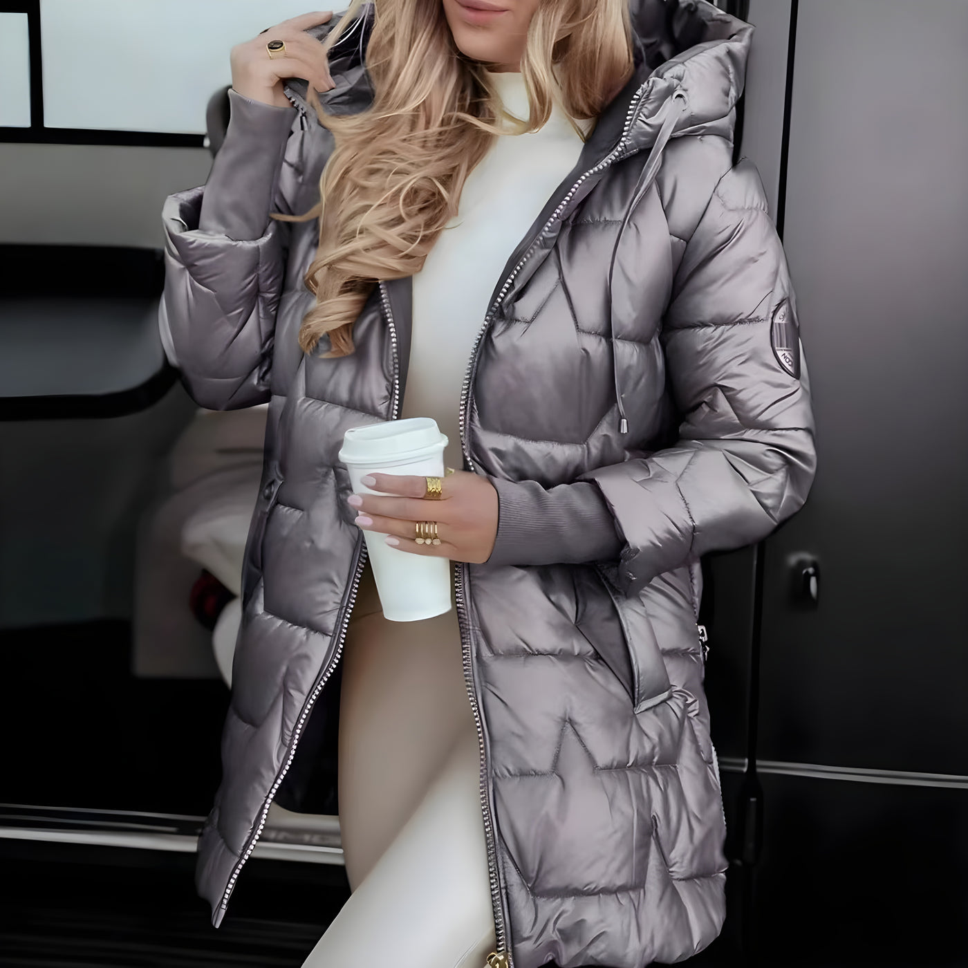 Claire™ | Manteau femme à capuche