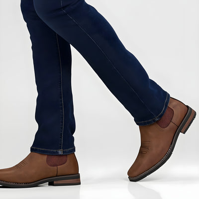 Maxwell™ | Bottines en cuir robustes et élégantes