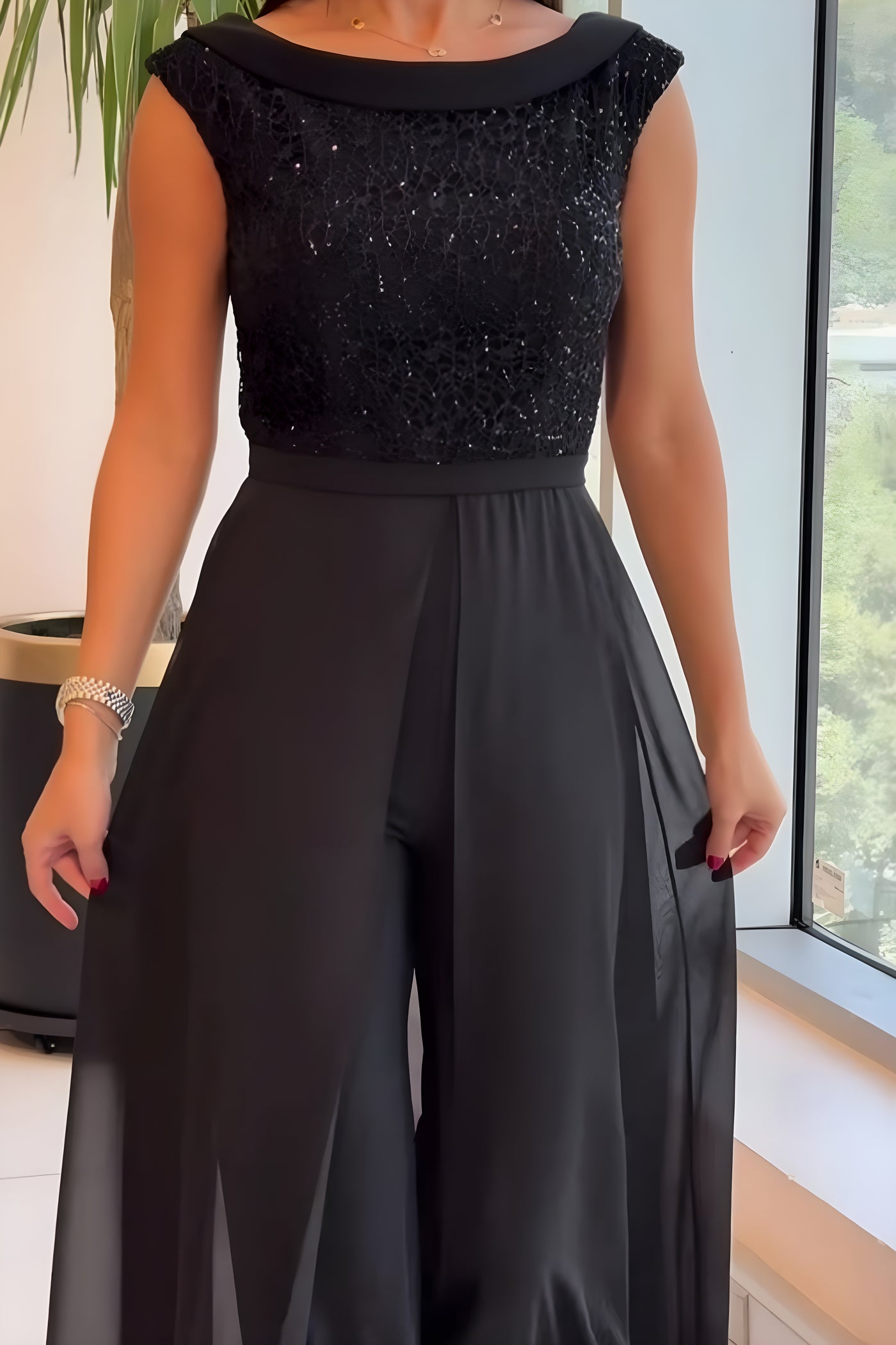Louna™ | Combinaison sans manches élégante