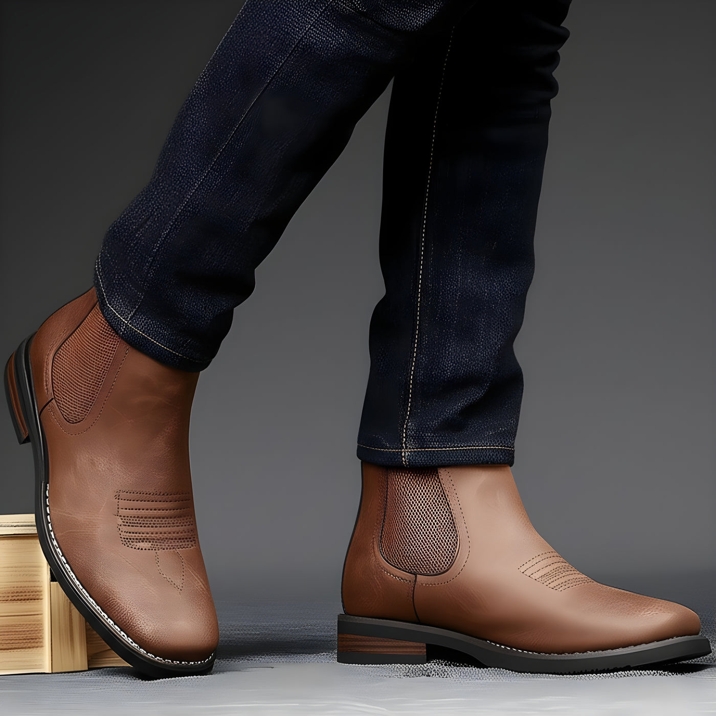 Maxwell™ | Bottines en cuir robustes et élégantes