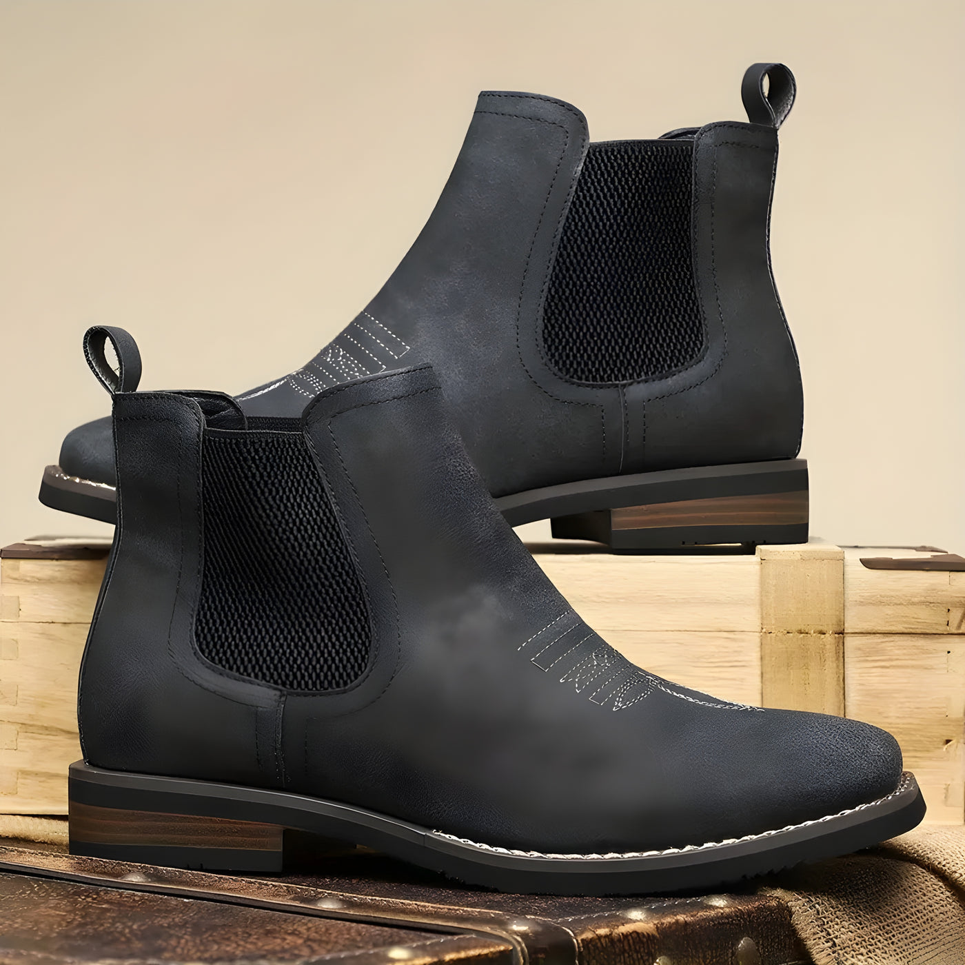 Maxwell™ | Bottines en cuir robustes et élégantes