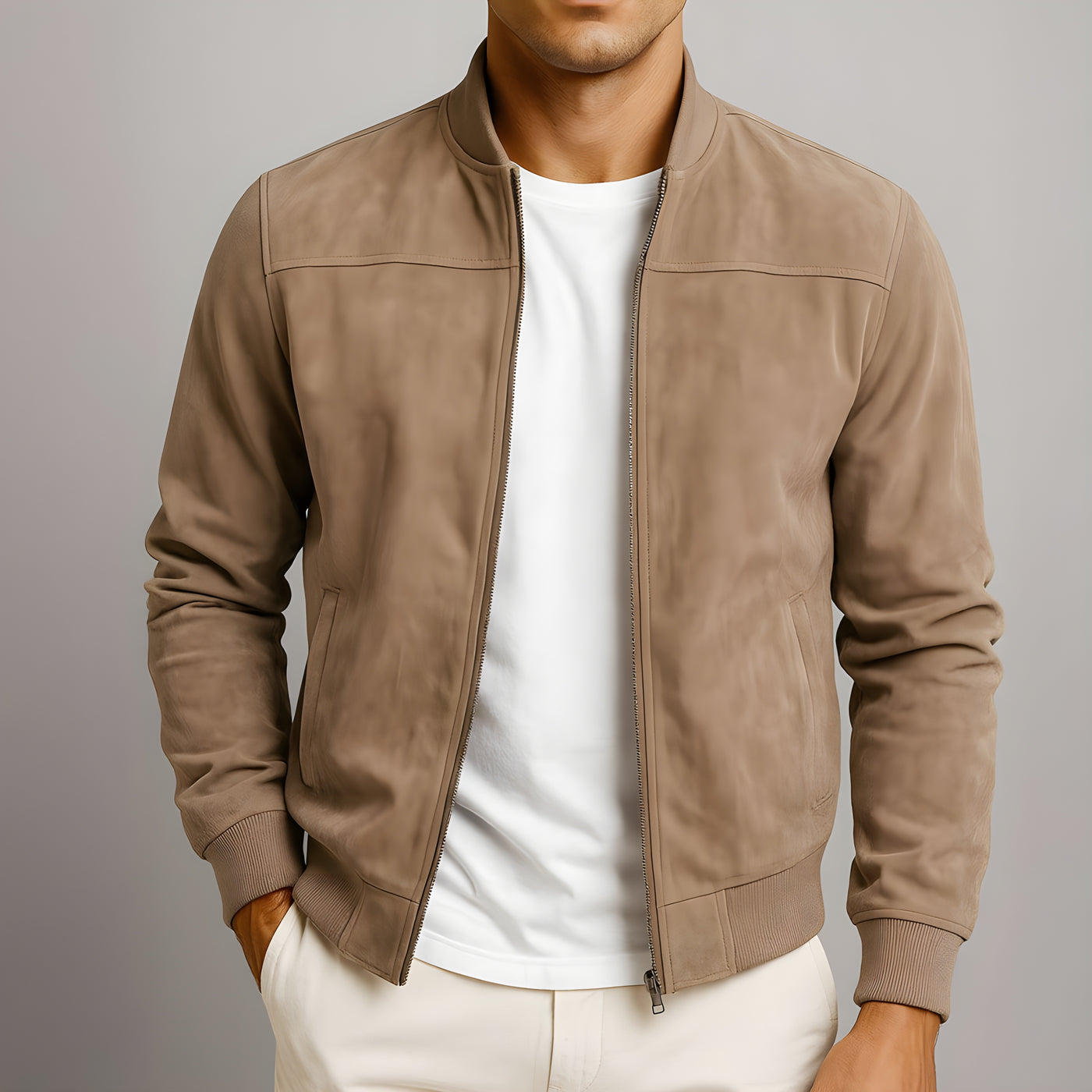 Émile™ | Blouson bomber en daim