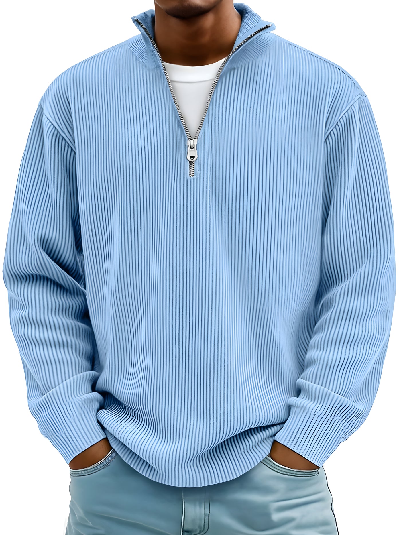 Calix™ | Pull élégant à zip