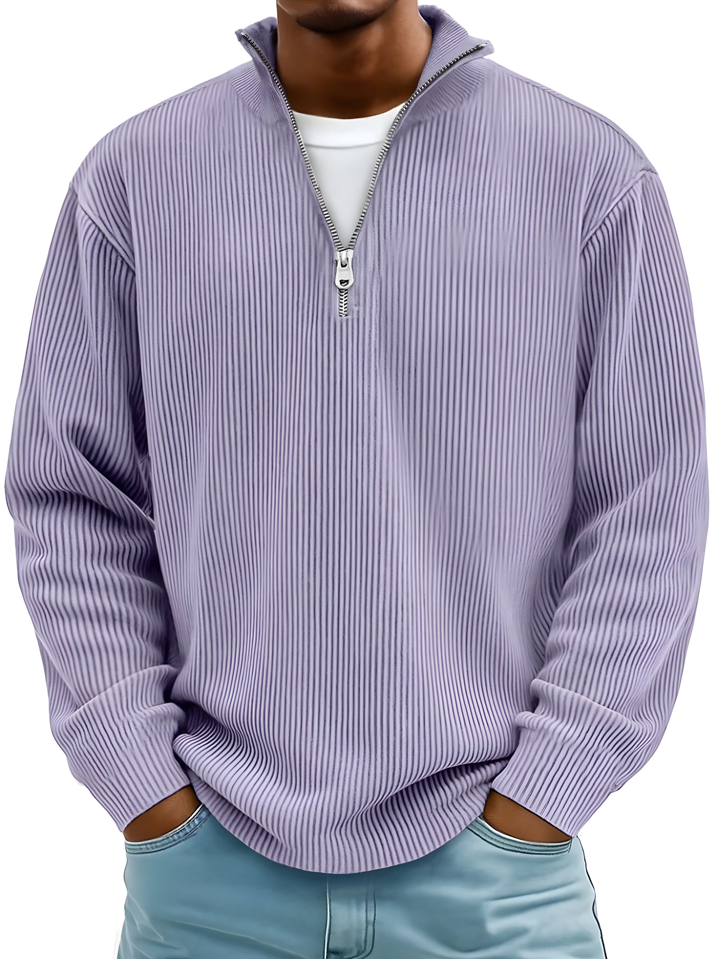Calix™ | Pull élégant à zip