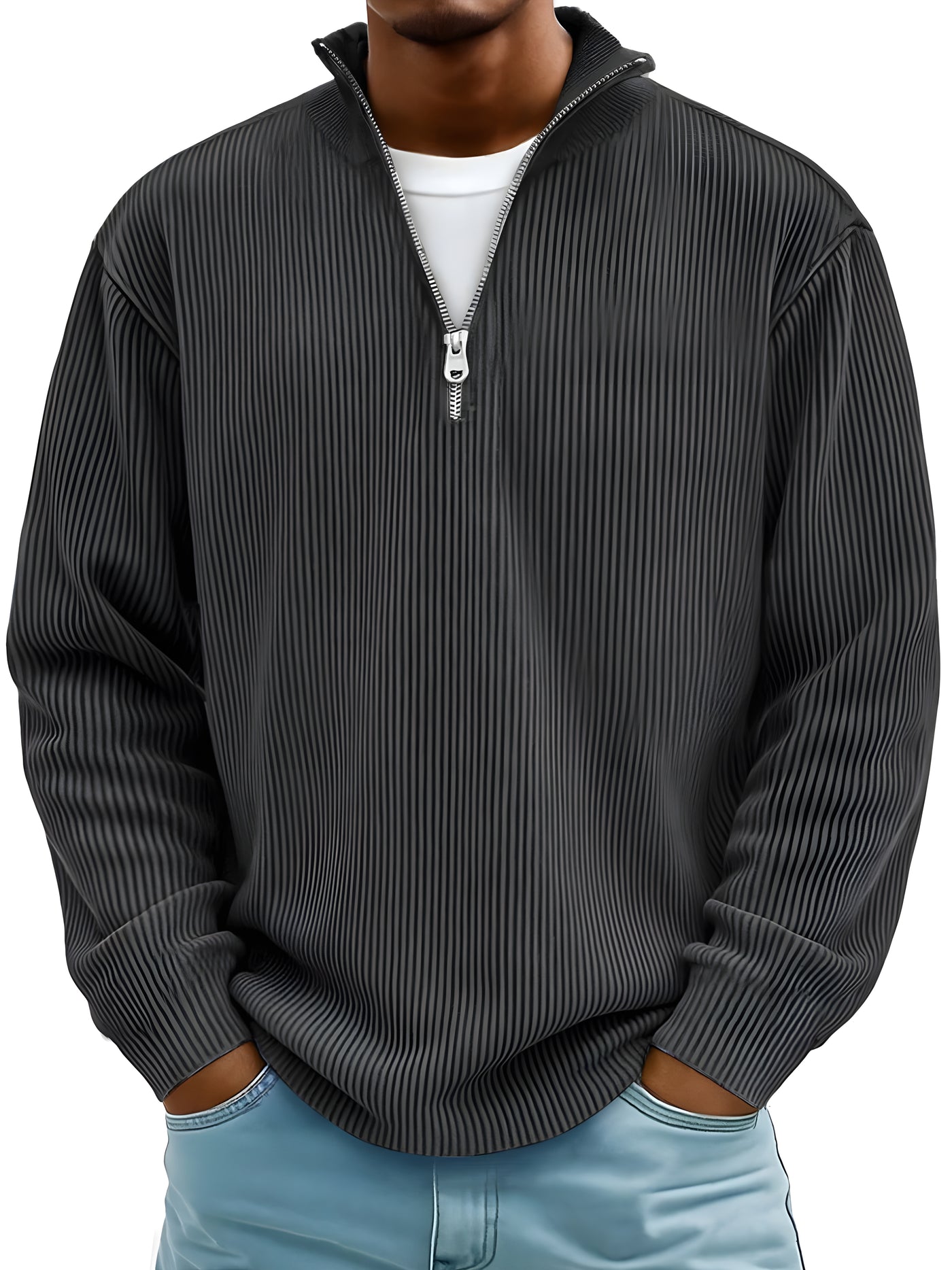 Calix™ | Pull élégant à zip