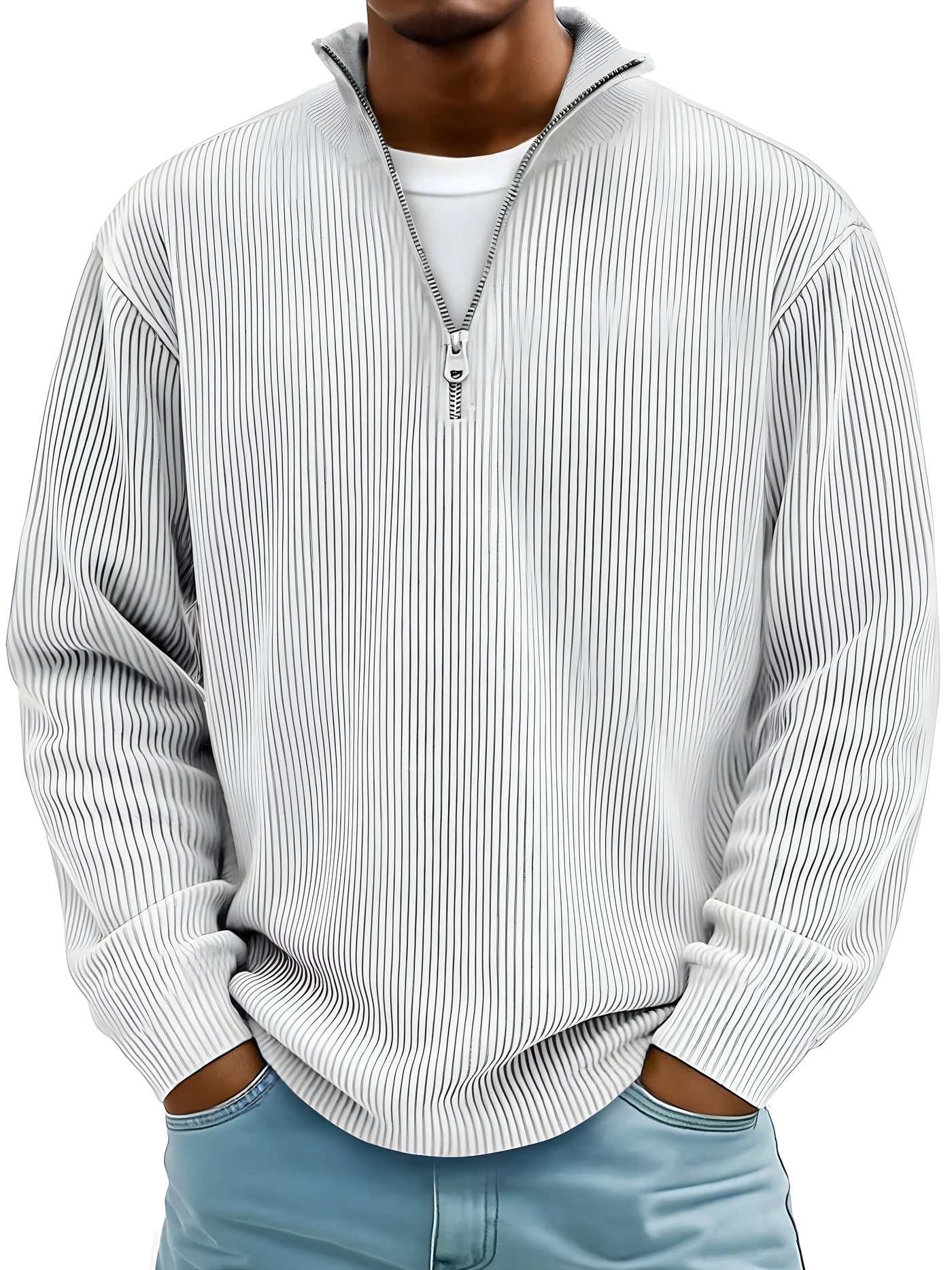 Calix™ | Pull élégant à zip