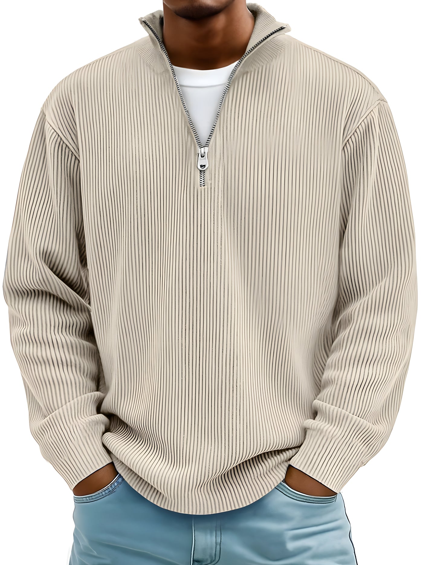 Calix™ | Pull élégant à zip