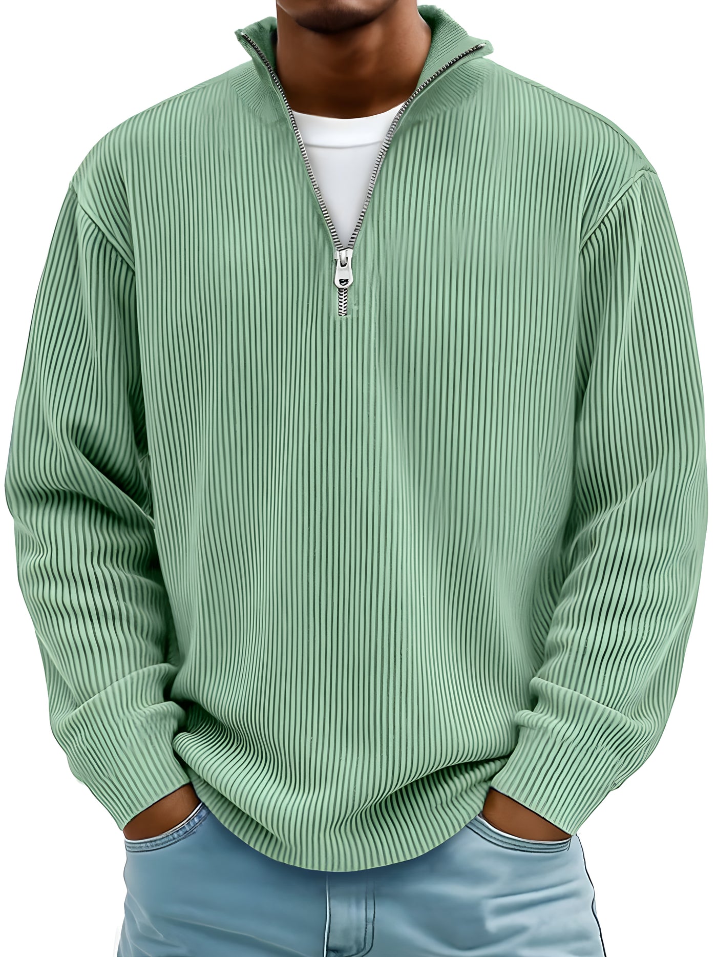 Calix™ | Pull élégant à zip