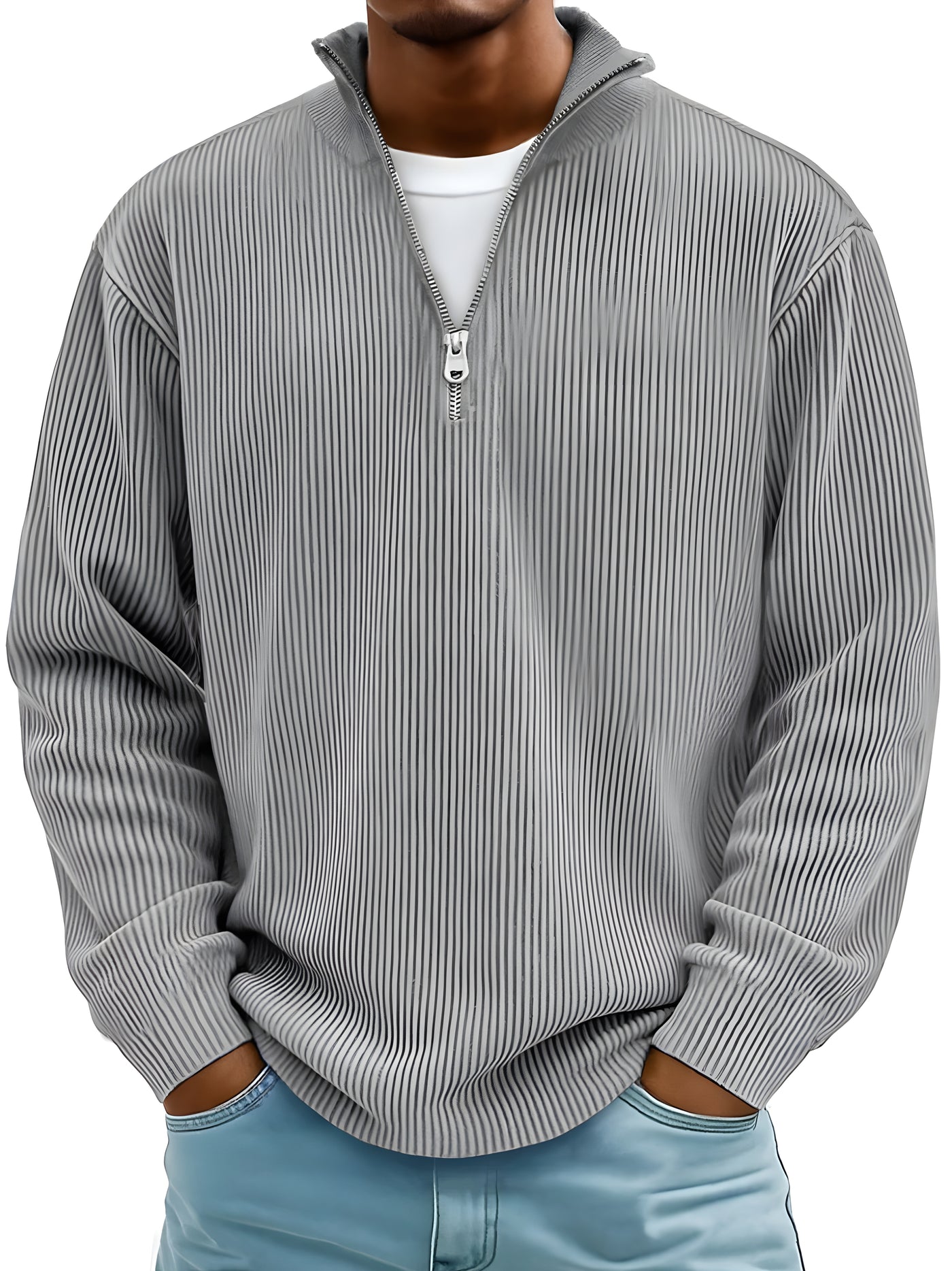 Calix™ | Pull élégant à zip