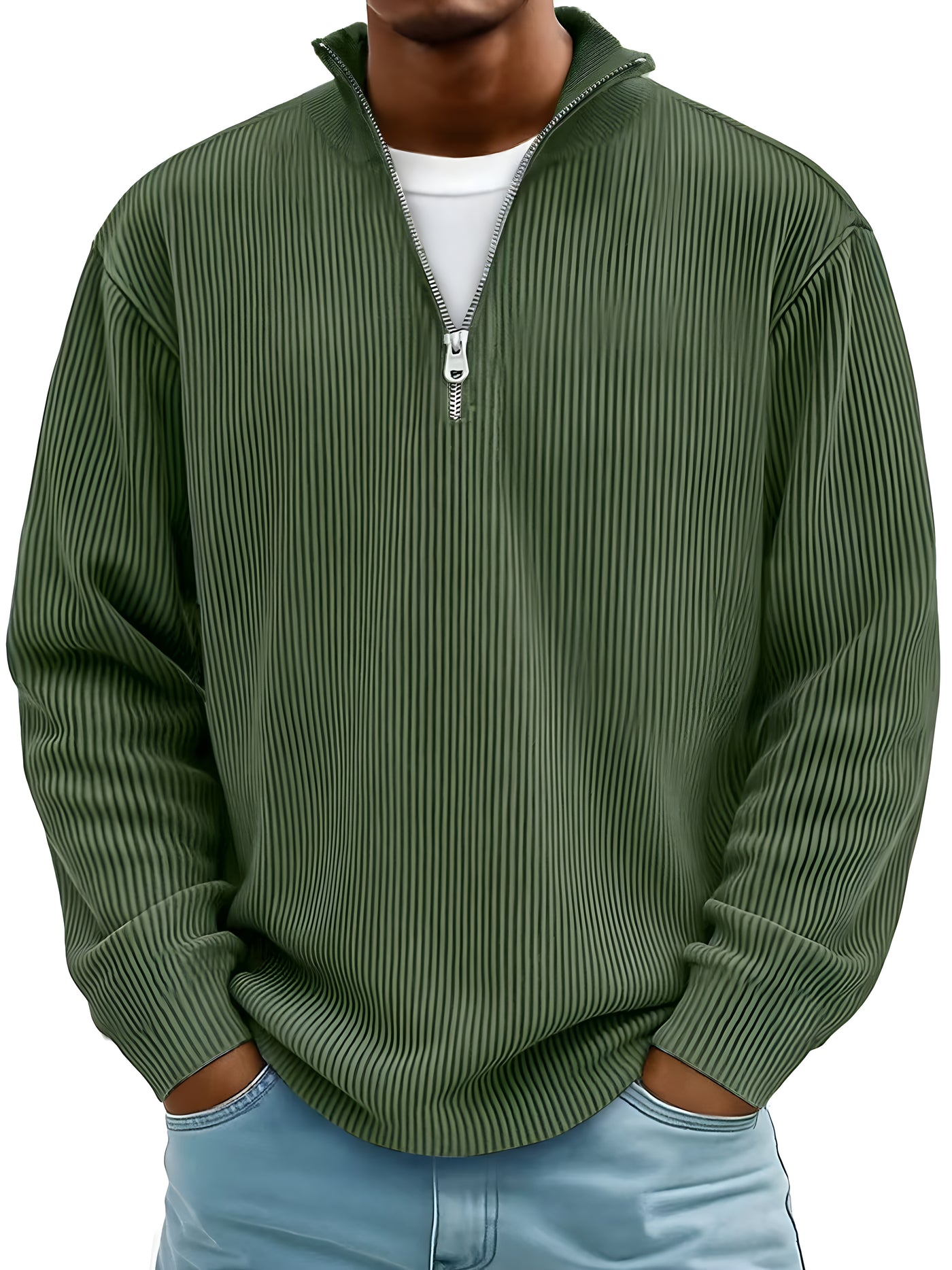 Calix™ | Pull élégant à zip
