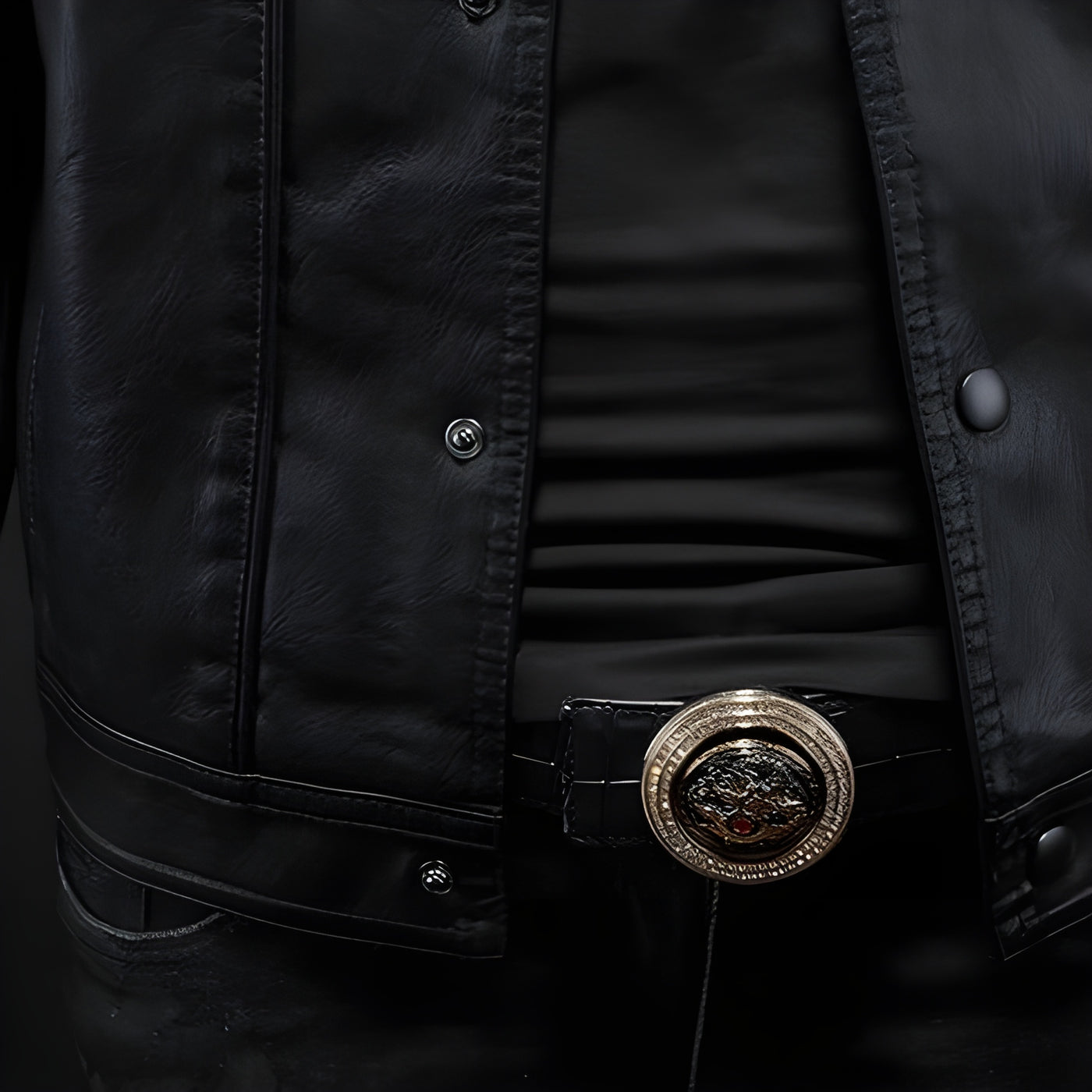 Bastien™ | Veste en cuir de cavalier