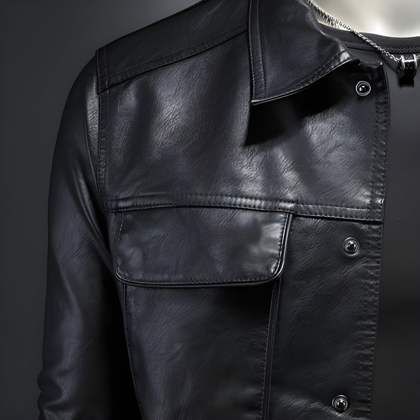 Bastien™ | Veste en cuir de cavalier