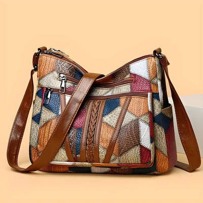 Navelle™ | Sac à main en cuir mosaïque