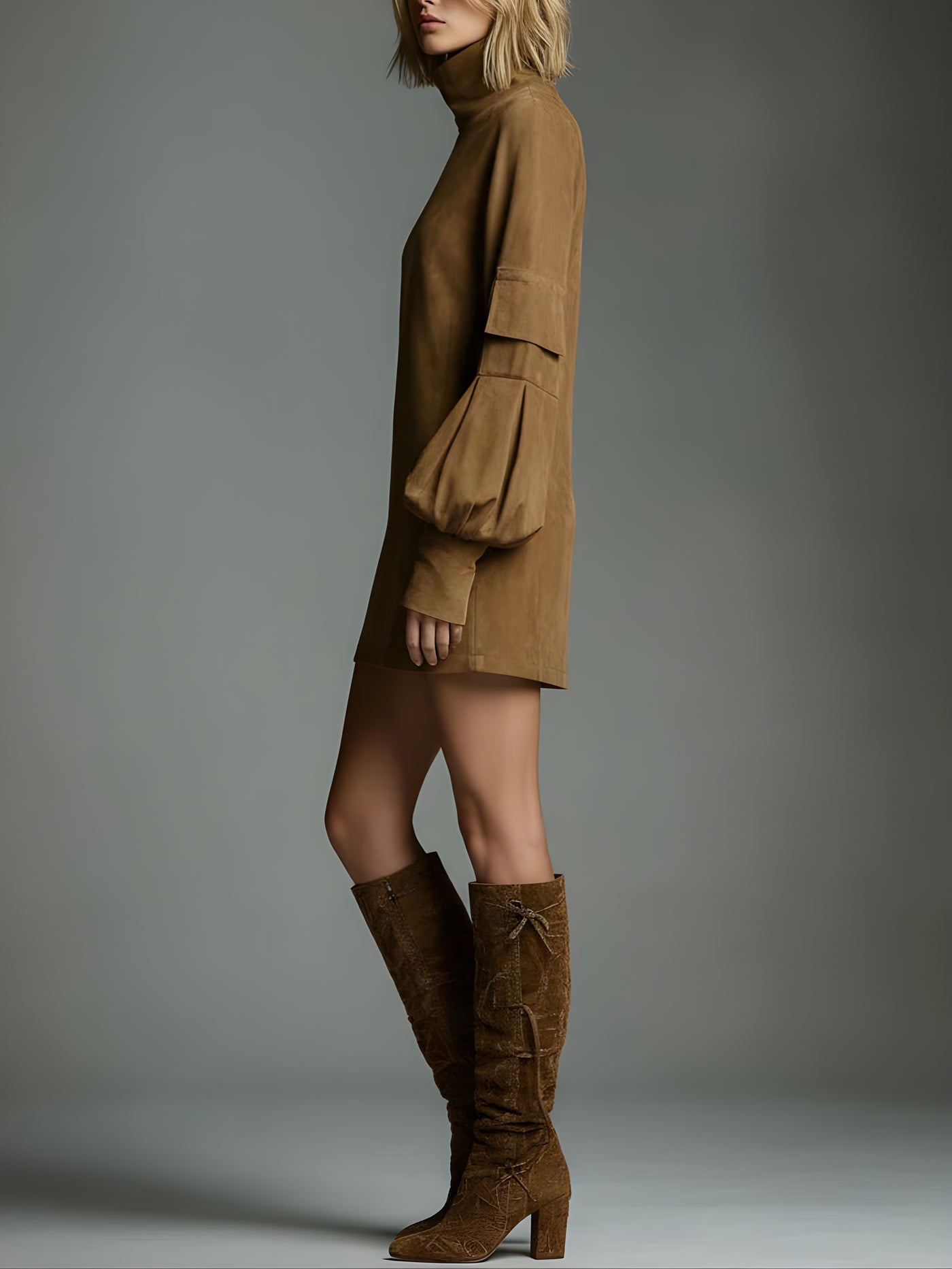 Élodie™ | Robe en daim