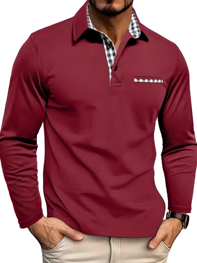Antoine™ | Polo à manches longues élégant