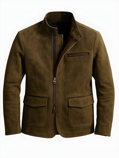 Marcien™ | Veste en daim élégante pour homme
