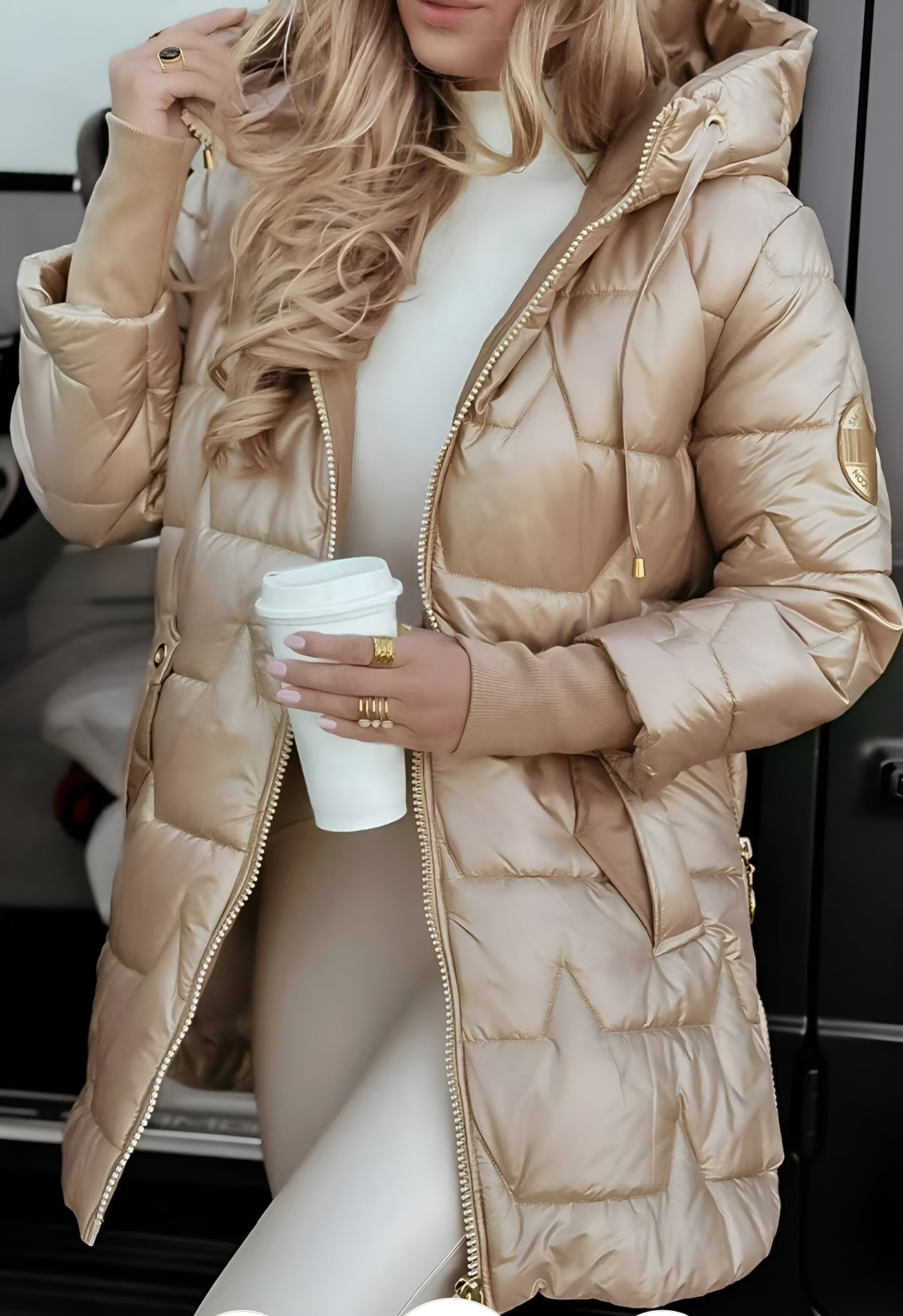 Claire™ | Manteau femme à capuche