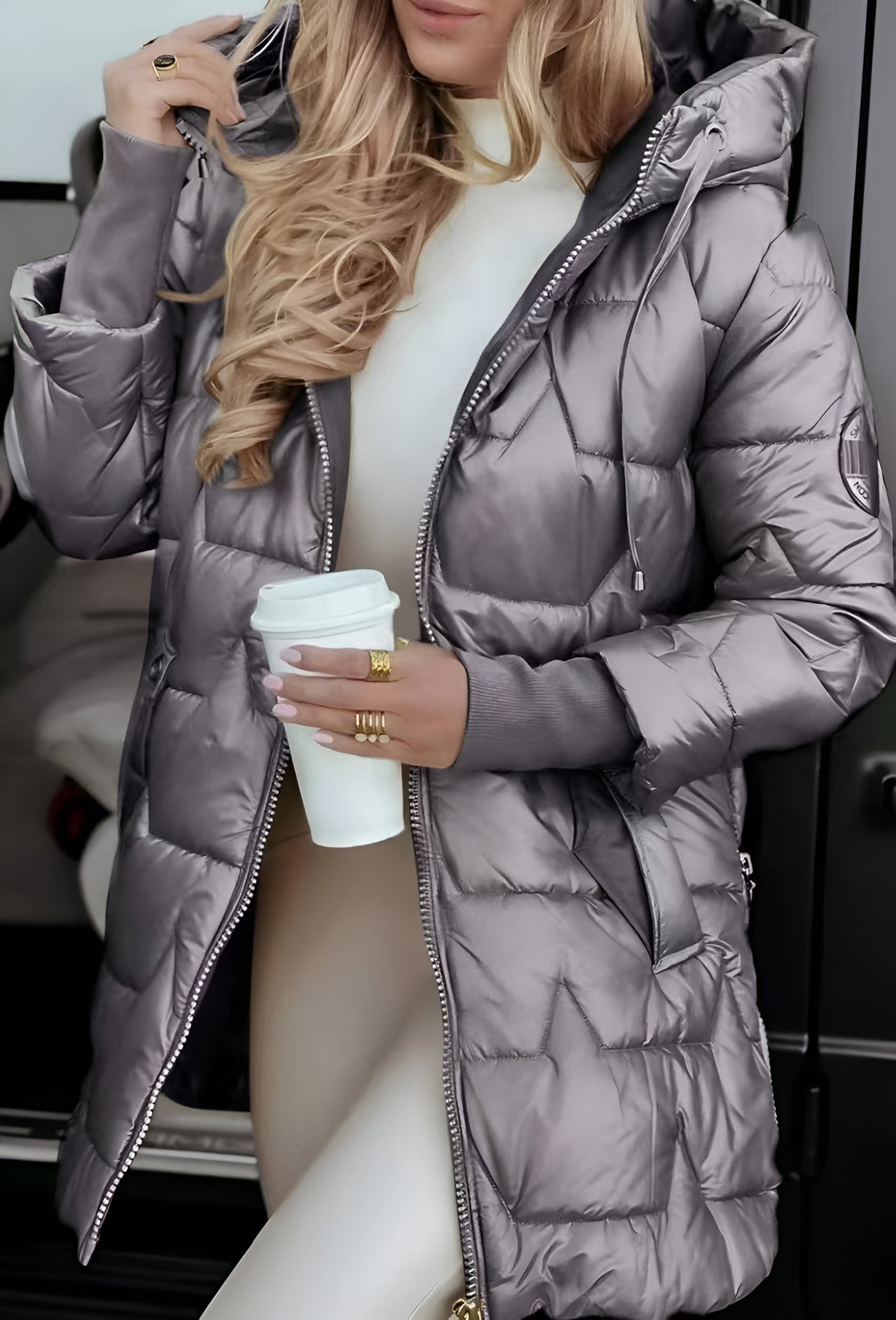 Claire™ | Manteau femme à capuche