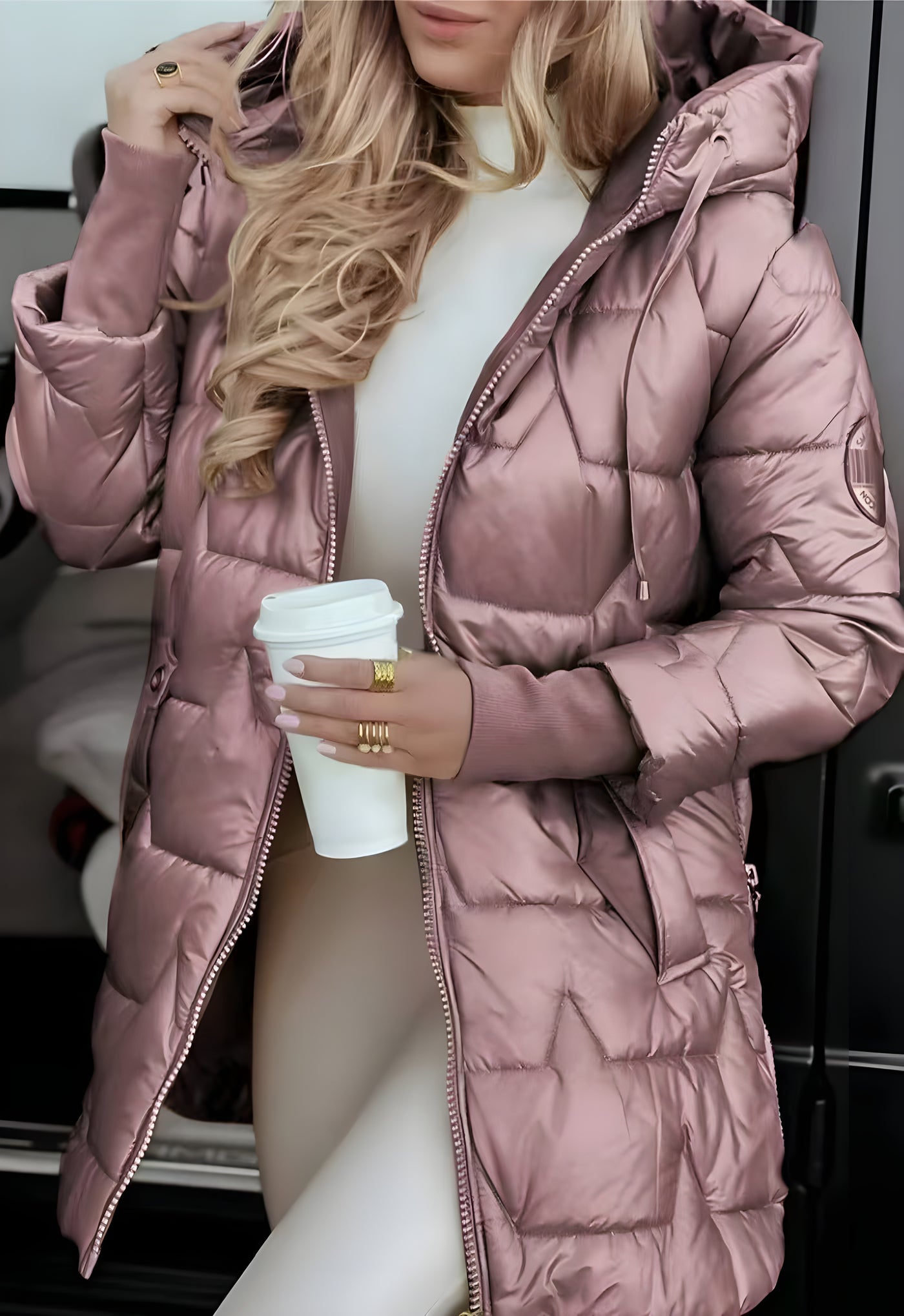 Claire™ | Manteau femme à capuche