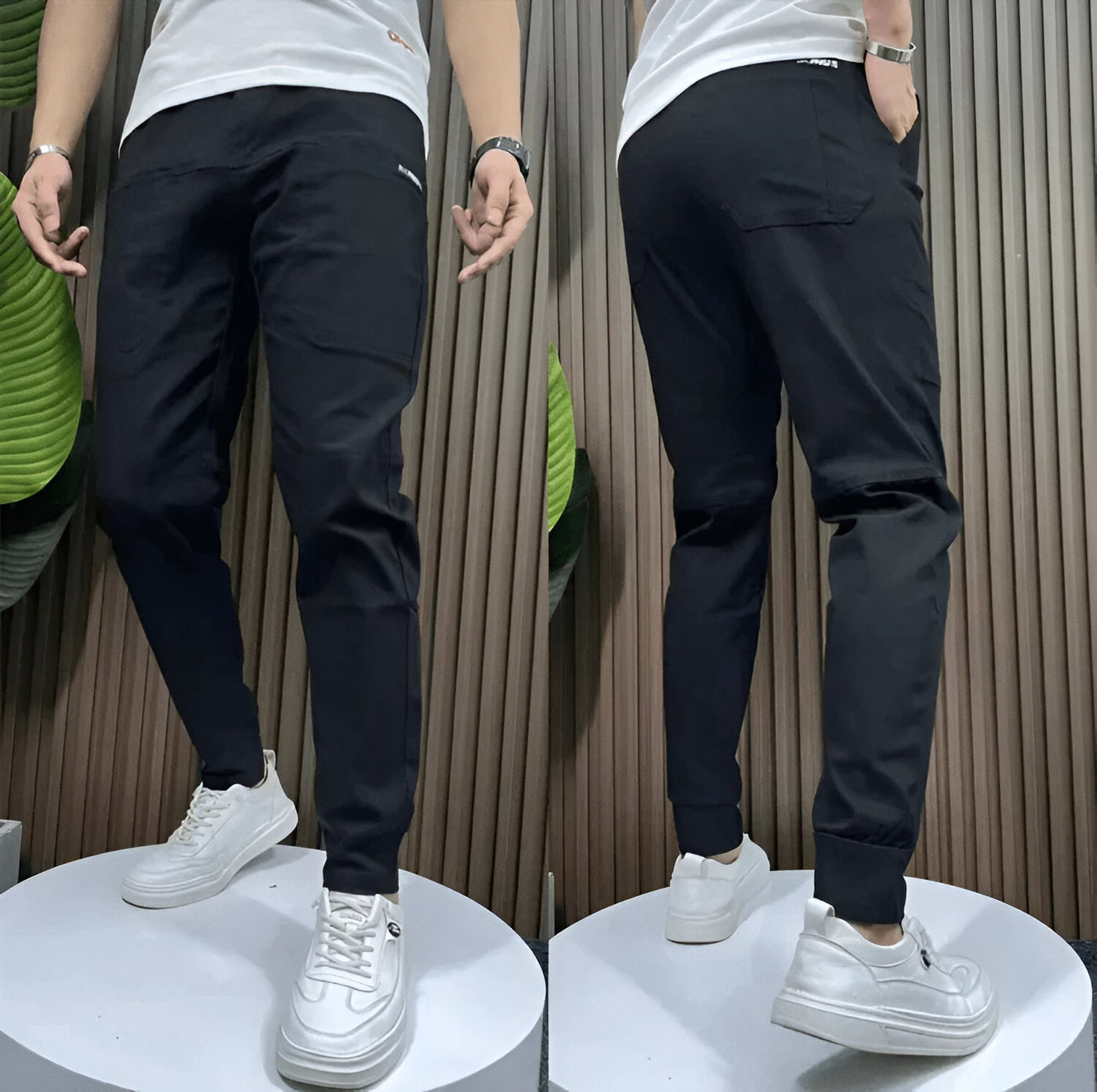 Noé™ | Pantalon cargo stretch premium