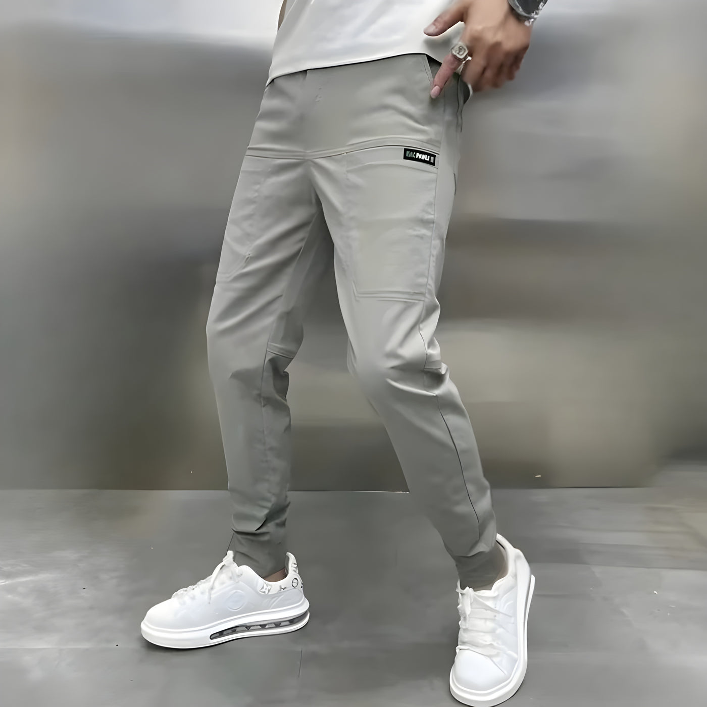 Noé™ | Pantalon cargo stretch premium