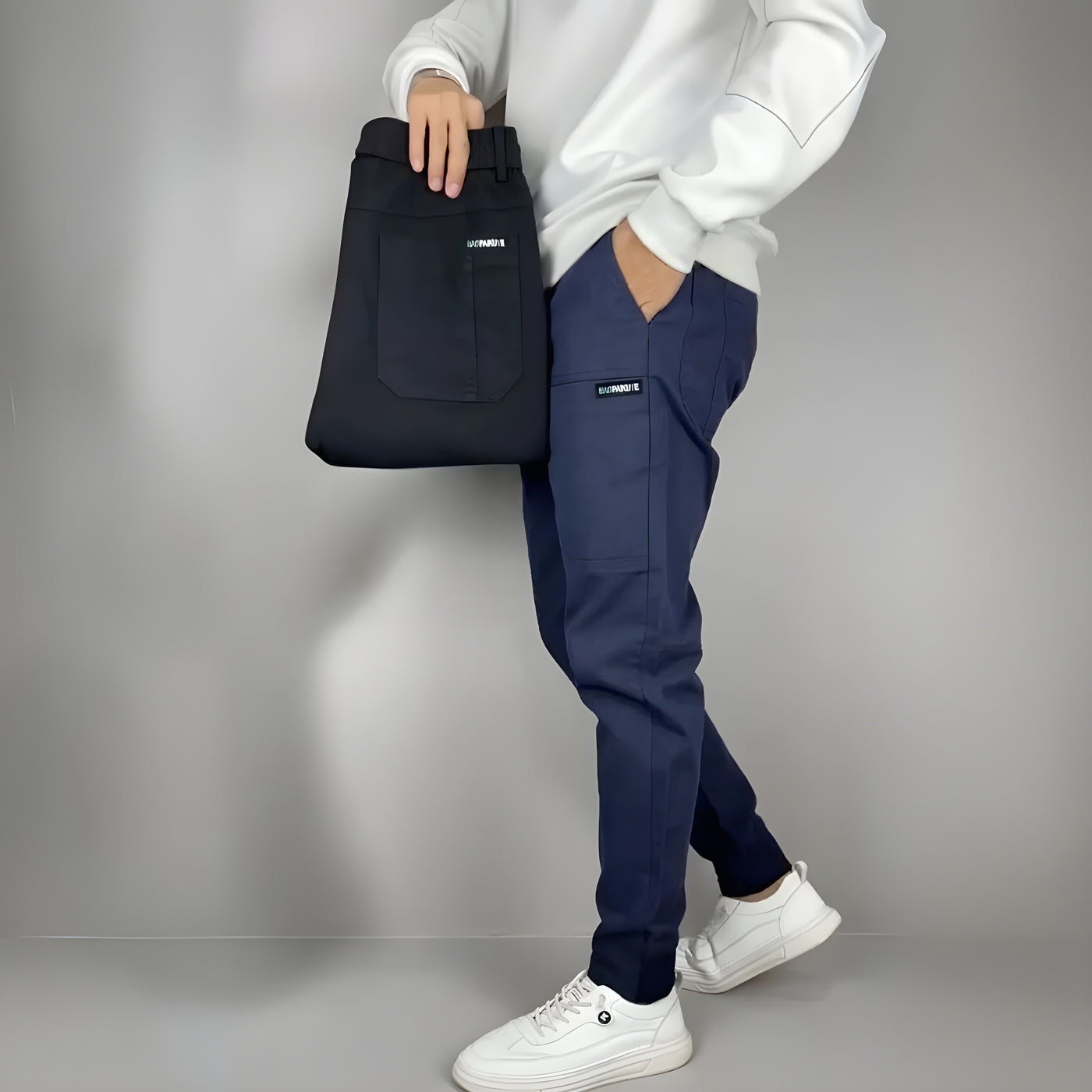 Noé™ | Pantalon cargo stretch premium