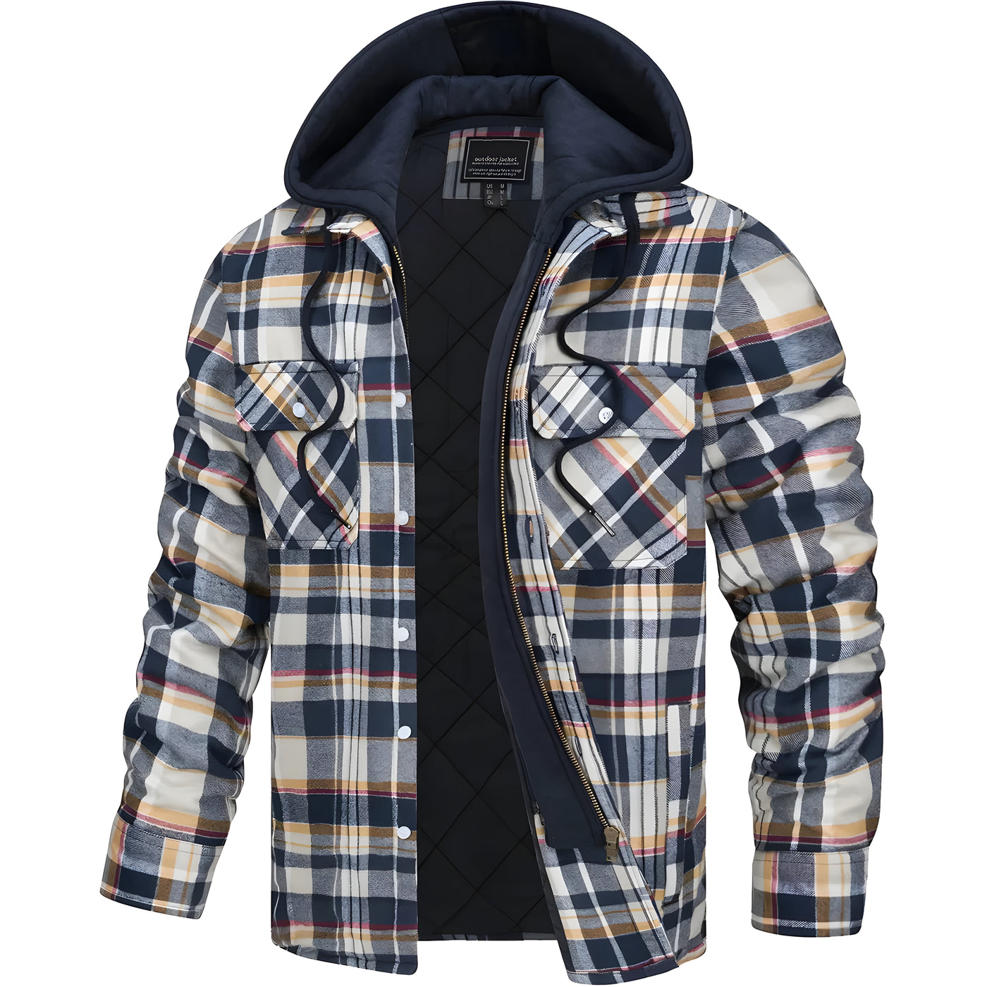 Victor™ | Manteau chaud en laine mélangée